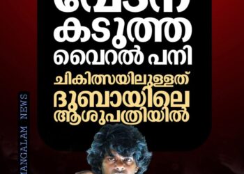 റാപ്പർ വേടന് കടുത്ത വൈറൽ പനി; ദുബായിലെ ആശുപത്രിയിൽ ചികിത്സയിൽ