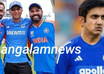 ദ്രാവിഡ് കൊടുമുടി, ഗംഭീർ താഴ്വര; താരത്തെ പുറത്താക്കണമെന്ന് ആരാധക ആവശ്യം