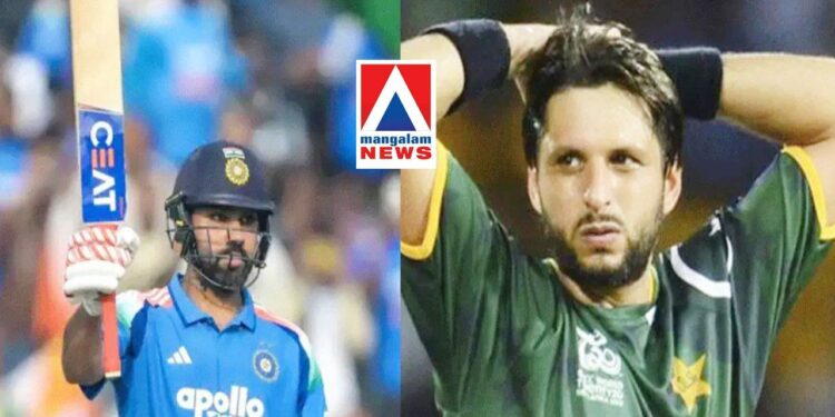 ‘അഫ്രീദി ചേട്ടാ, ആ ഒന്നാം സ്ഥാനം ഞാൻ എടുക്കുവാ’; ഏകദിനത്തിൽ ഏറ്റവും കൂടുതൽ സിക്‌സറുകൾ നേടിയ താരമായി രോഹിത് ശർമ്മ