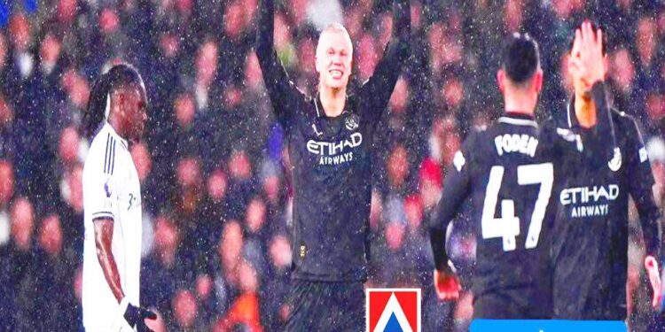 പ്രീമിയർ ലീഗിൽ ത്രില്ലർ പോരാട്ടം; മാഞ്ചസ്റ്റർ സിറ്റിയെ വിറപ്പിച്ച് ഫുൾഹാം കീഴടങ്ങി