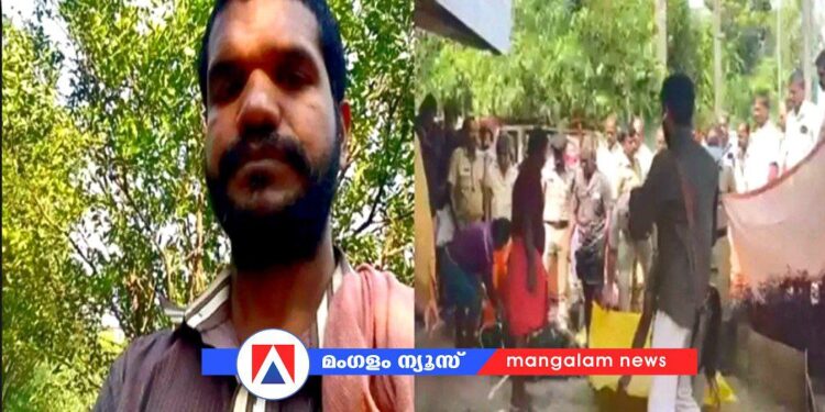 കെഎസ്ആർടിസി ബസ് വഴിയരികിൽ നിർത്തി ഡ്രൈവർ ജീവനൊടുക്കി; സംഭവം തൃശൂരിൽ