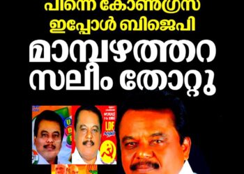 ആദ്യം സിപിഐഎം, പിന്നെ കോൺഗ്രസ്, ഇപ്പോൾ ബിജെപി: പാർട്ടികളിൽ മാറിമാറി നിന്ന മാമ്പഴത്തറ സലീം തെരഞ്ഞെടുപ്പിൽ പരാജയപ്പെട്ടു