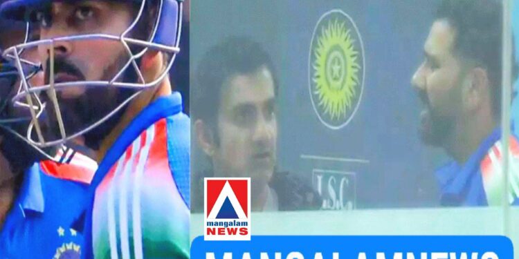 ഇന്ത്യൻ ടീമിൽ പൊട്ടിത്തെറി; ഗൗതം ഗംഭീറിനെ അവഗണിച്ച് വിരാട് കോഹ്ലി, രോഹിതുമായി തർക്കിച്ച് ഗംഭീർ
