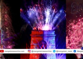 സ്വാഗതം 2026: പുതുവർഷത്തെ ആഘോഷത്തോടെ വരവേറ്റ് ലോകം; ഫോർട്ട്കൊച്ചിയിൽ രണ്ട് പാപ്പാഞ്ഞിമാരെ കത്തിച്ചു