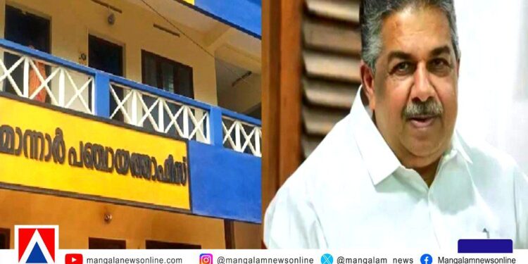 സജി ചെറിയാന്റെ മണ്ഡലത്തിൽ CPIM-BJP കൂട്ടുകെട്ട്; മാന്നാറിൽ BJP അംഗത്തിന് വോട്ട് നൽകി CPIM