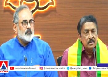 ദ്രവിച്ച ആശയങ്ങളുമായി മുന്നോട്ട് പോയാൽ കേരളം വൃദ്ധസദനമാകും’; സിപിഐഎം വിട്ട് റെജി ലൂക്കോസ് ബിജെപിയിൽ