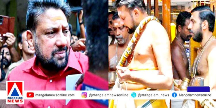 കണ്ഠരർ രാജീവരെ ദ്വാരപാലക കേസിലും പ്രതിചേർക്കും; കുരുക്കിയത് പത്മകുമാറിന്റെ മൊഴി