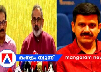 ഇത് രാഷ്ട്രീയമല്ല, ഒന്നാന്തരം ബിസിനസ് മെർജർ’; സാബു-രാജീവ് സഖ്യത്തെ പരിഹസിച്ച് സന്ദീപ് വാര്യർ