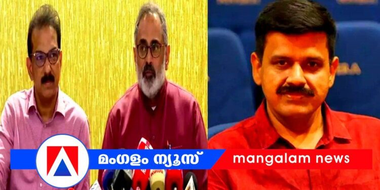 ഇത് രാഷ്ട്രീയമല്ല, ഒന്നാന്തരം ബിസിനസ് മെർജർ’; സാബു-രാജീവ് സഖ്യത്തെ പരിഹസിച്ച് സന്ദീപ് വാര്യർ