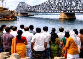 ‘കപ്പൽ നിർമ്മാണശാല ഹൗറ പാലം പോലെയാകും’; പൊന്നാനി എംഎൽഎയുടെ പ്രഖ്യാപനം തിരഞ്ഞെടുപ്പ് തട്ടിപ്പെന്ന് കോൺഗ്രസ്