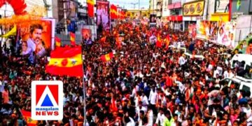 ​സേലത്ത് വിജയ്‌യുടെ ടിവികെ റാലിക്കിടെ യുവാവ് കുഴഞ്ഞുവീണു മരിച്ചു; ഒരാൾ വിഷം കഴിച്ച് ആത്മഹത്യ ചെയ്തു