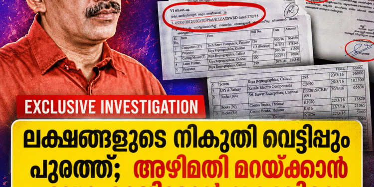 ലക്ഷങ്ങളുടെ നികുതി വെട്ടിപ്പും പുറത്ത്; അഴിമതി മറയ്ക്കാൻ ഡോ. റെജിമോൻ വകുപ്പിലെ ഫയലുകൾ പൂഴ്ത്തിയതായി ഔദ്യോഗിക റിപ്പോർട്ട്!